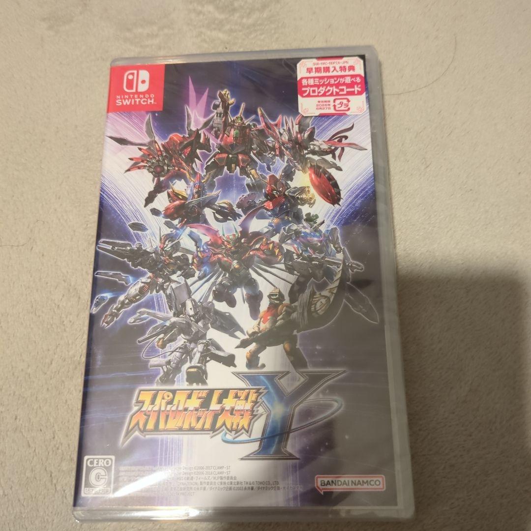 スーパーロボット大戦Y Nintendo Switch　新品未使用未開封