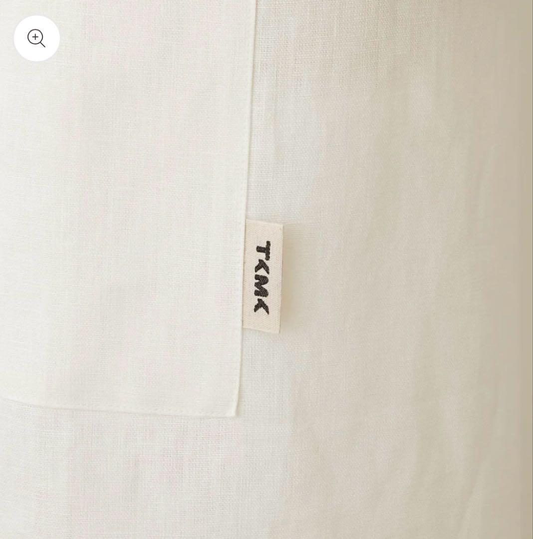 ⭐︎完売品⭐︎滝沢眞規子　タキタキ　新品　エプロン　ホワイト✖️レッド　TKMK