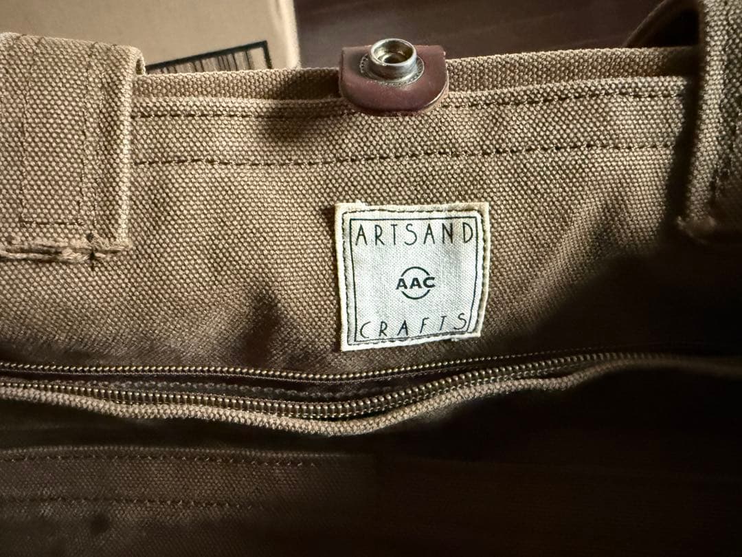 バッグ ARTS&CRAFTS AGING CANVAS 2WAY TOTE