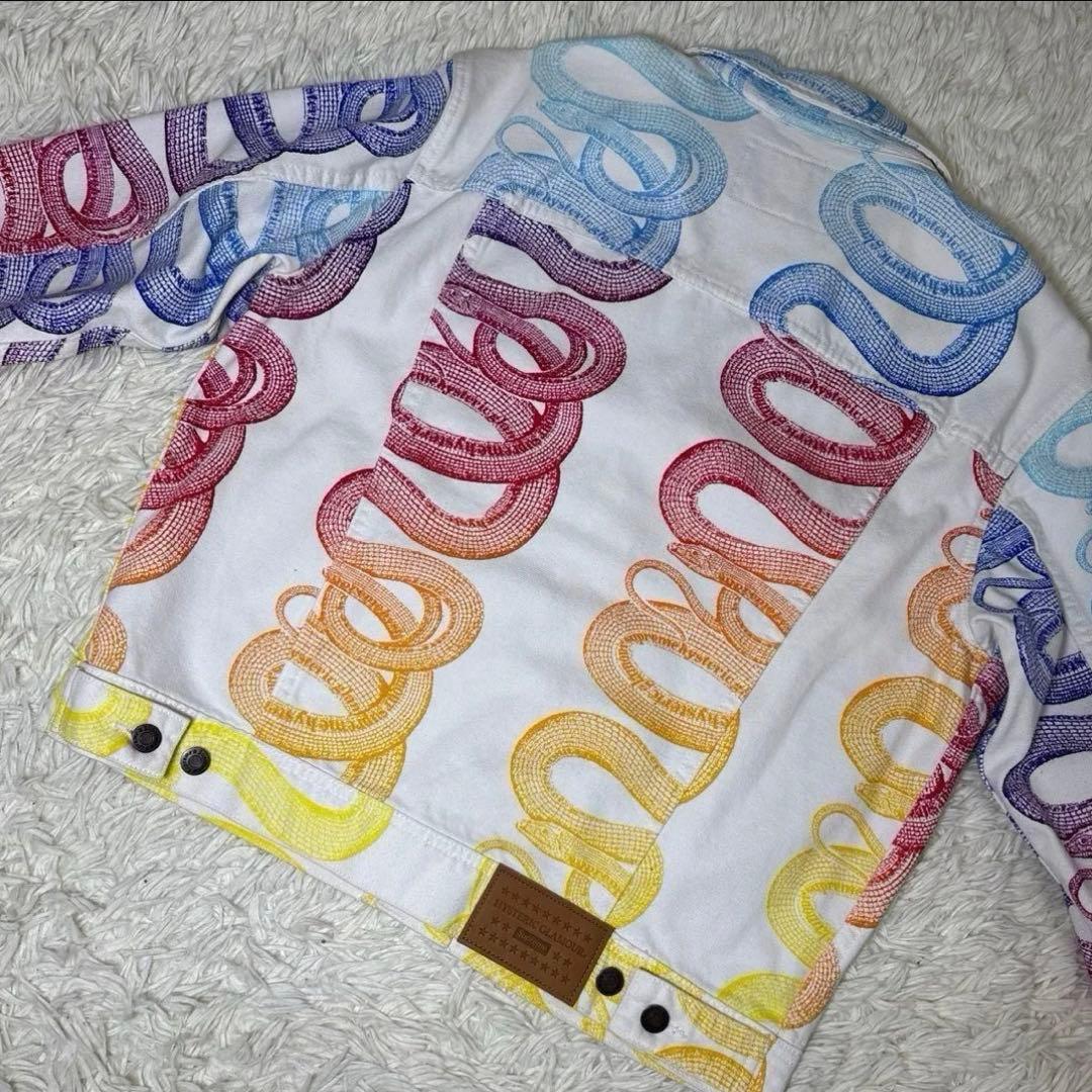 【未使用品】HYSTERIC GLAMOUR × Supreme 長袖シャツ