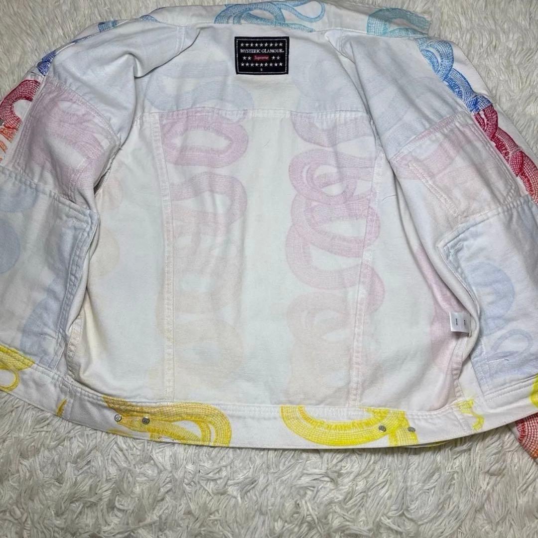 【未使用品】HYSTERIC GLAMOUR × Supreme 長袖シャツ