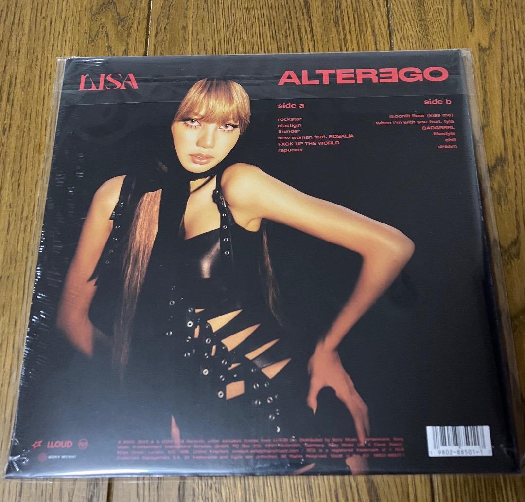 LISA / ALTEREGO アナログレコード BLACKPINK 新品