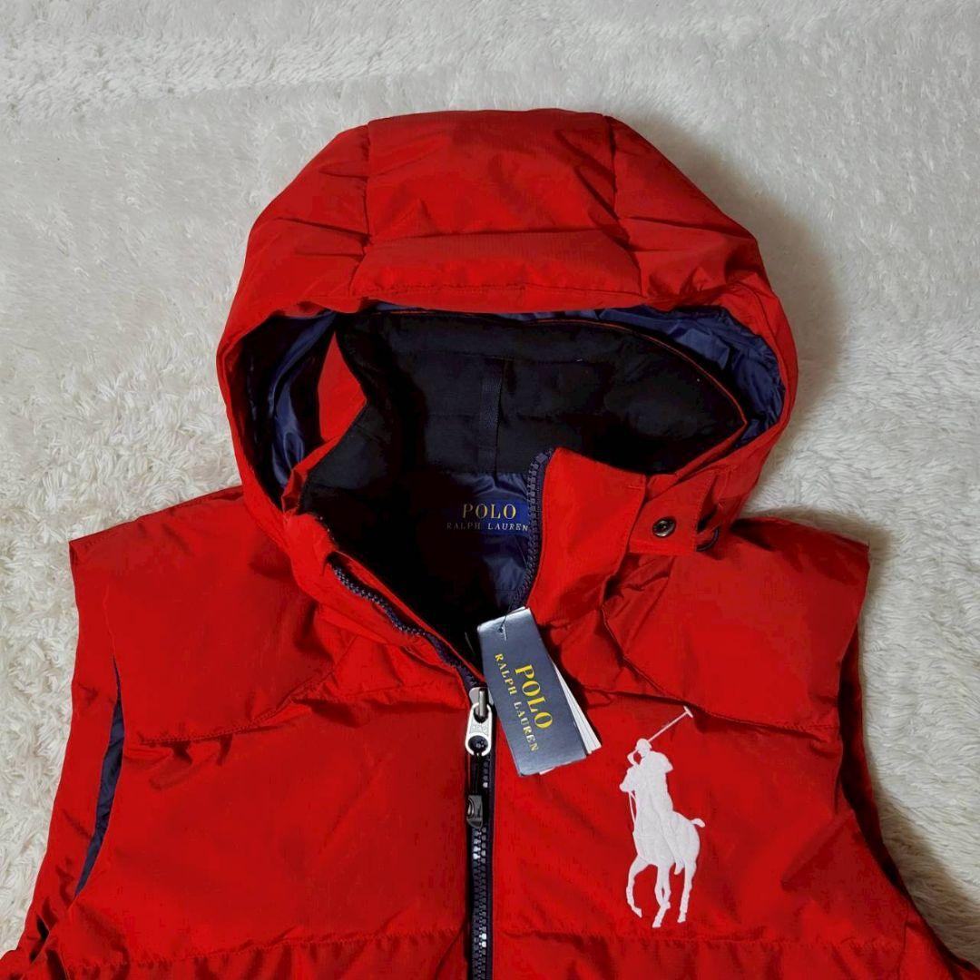 新品未使用品タグ付き✨　POLO　ラルフローレン　ダウンベスト　ビッグポニー　L