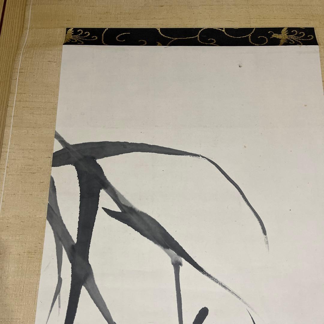 鷺　掛け軸