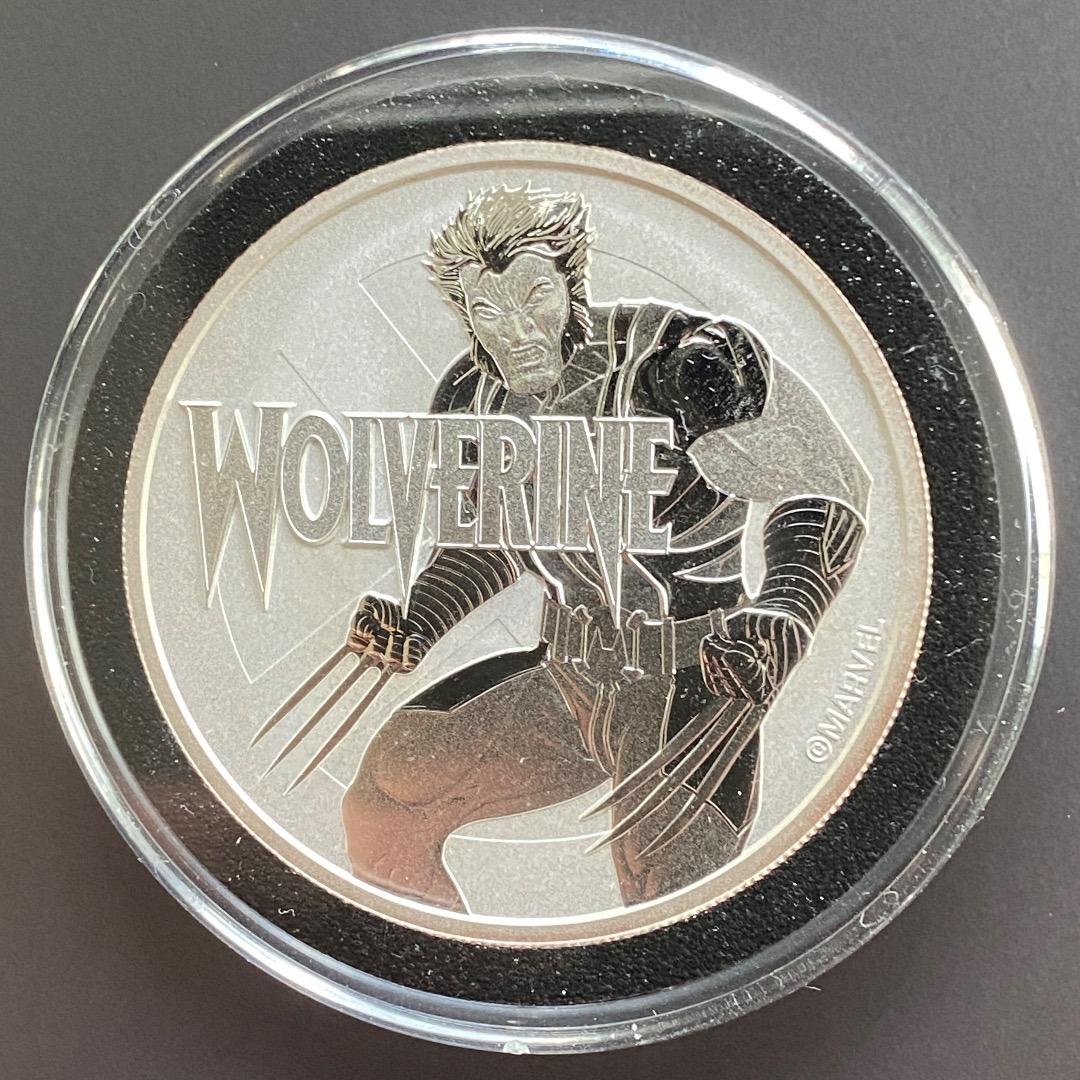 2021年 マーベル ウルヴァリン 銀貨1オンス パースミント