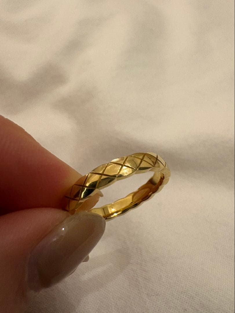 CHANEL / ココクラッシュ リング（18K イエローゴールド ミニモデル）