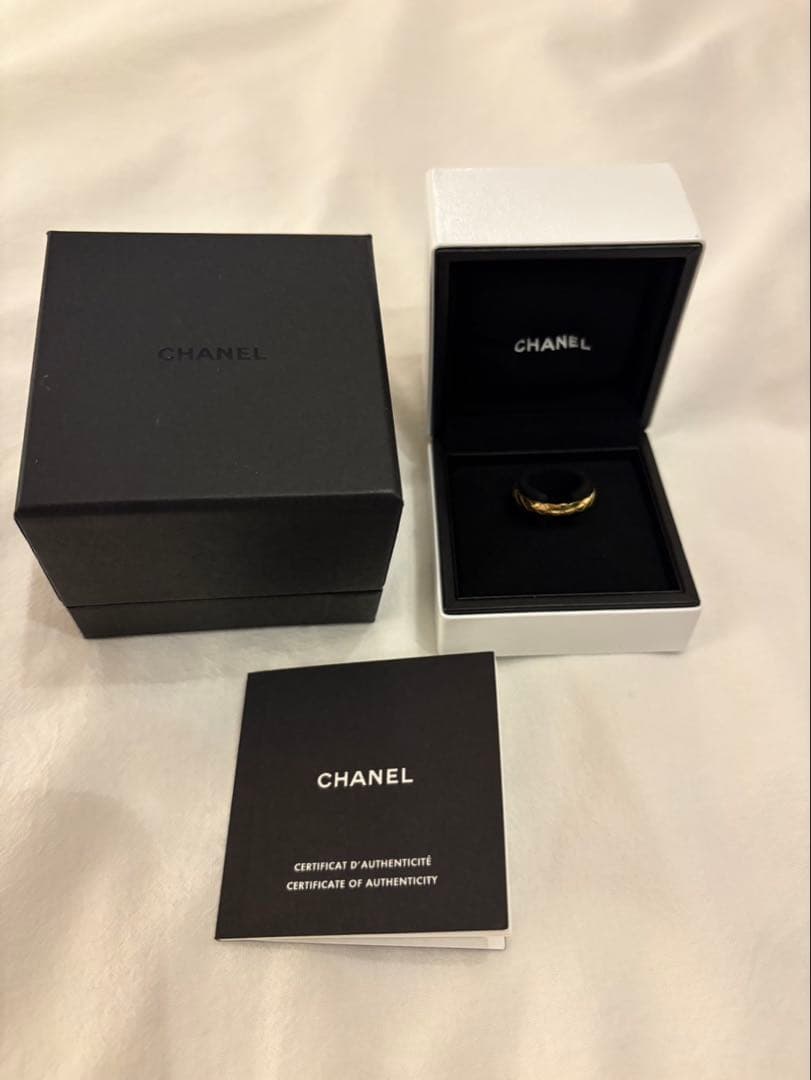 CHANEL / ココクラッシュ リング（18K イエローゴールド ミニモデル）