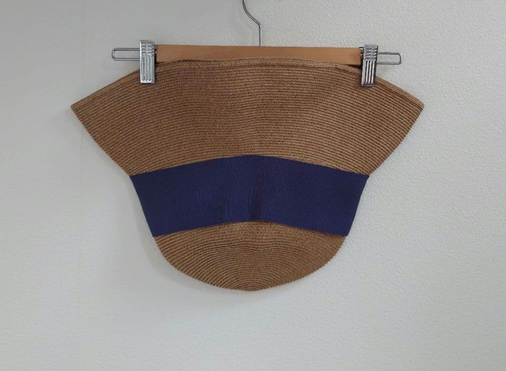 アシーナニューヨーク 定番 リボン付き 麦わら帽子※新品※
