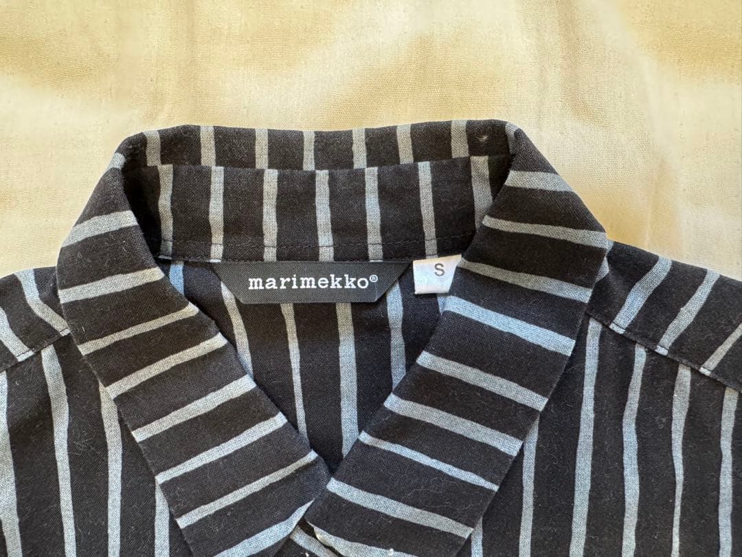 marimekko Jokapoika シャツ ブラック Sサイズ