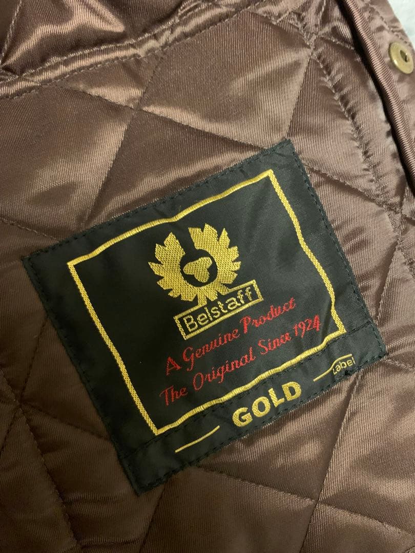 Belstaff ブラウン キルティングダウンベスト