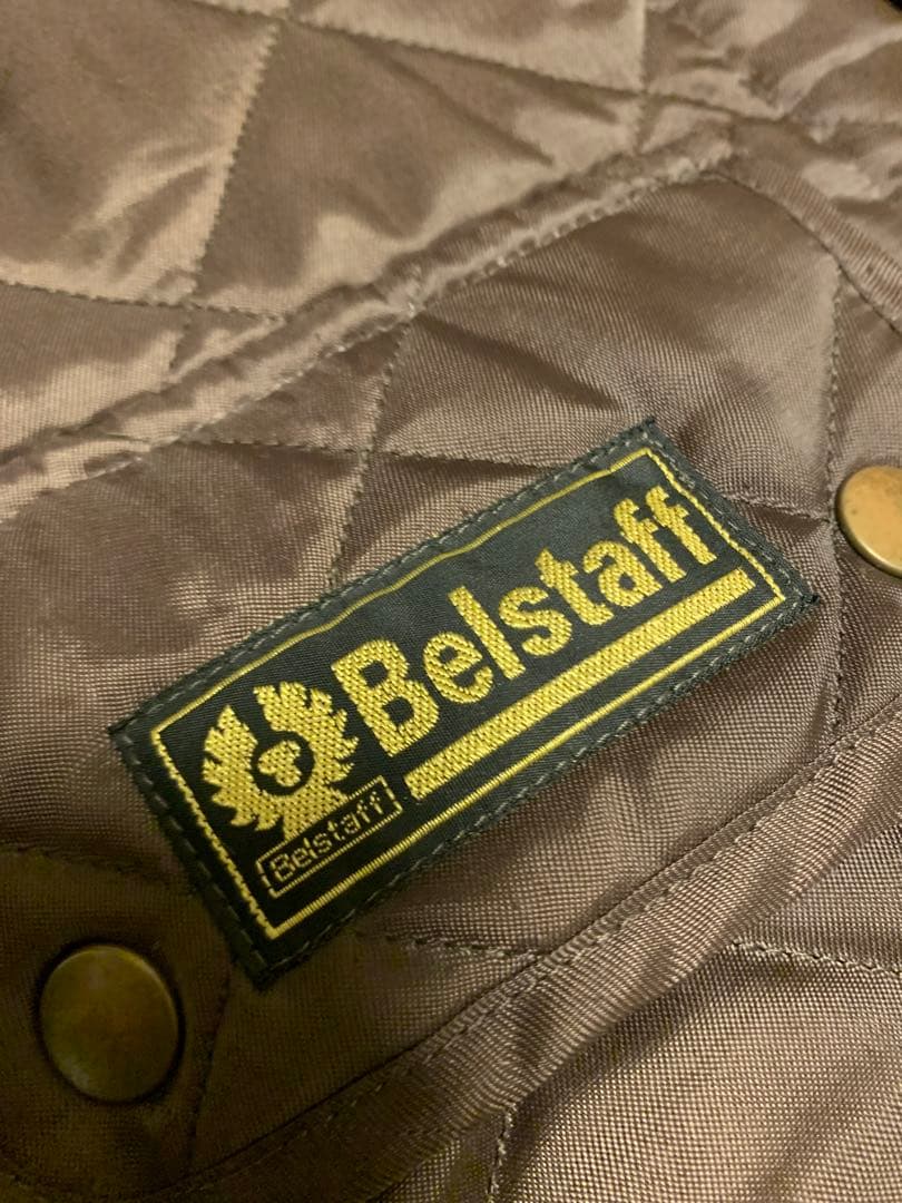 Belstaff ブラウン キルティングダウンベスト