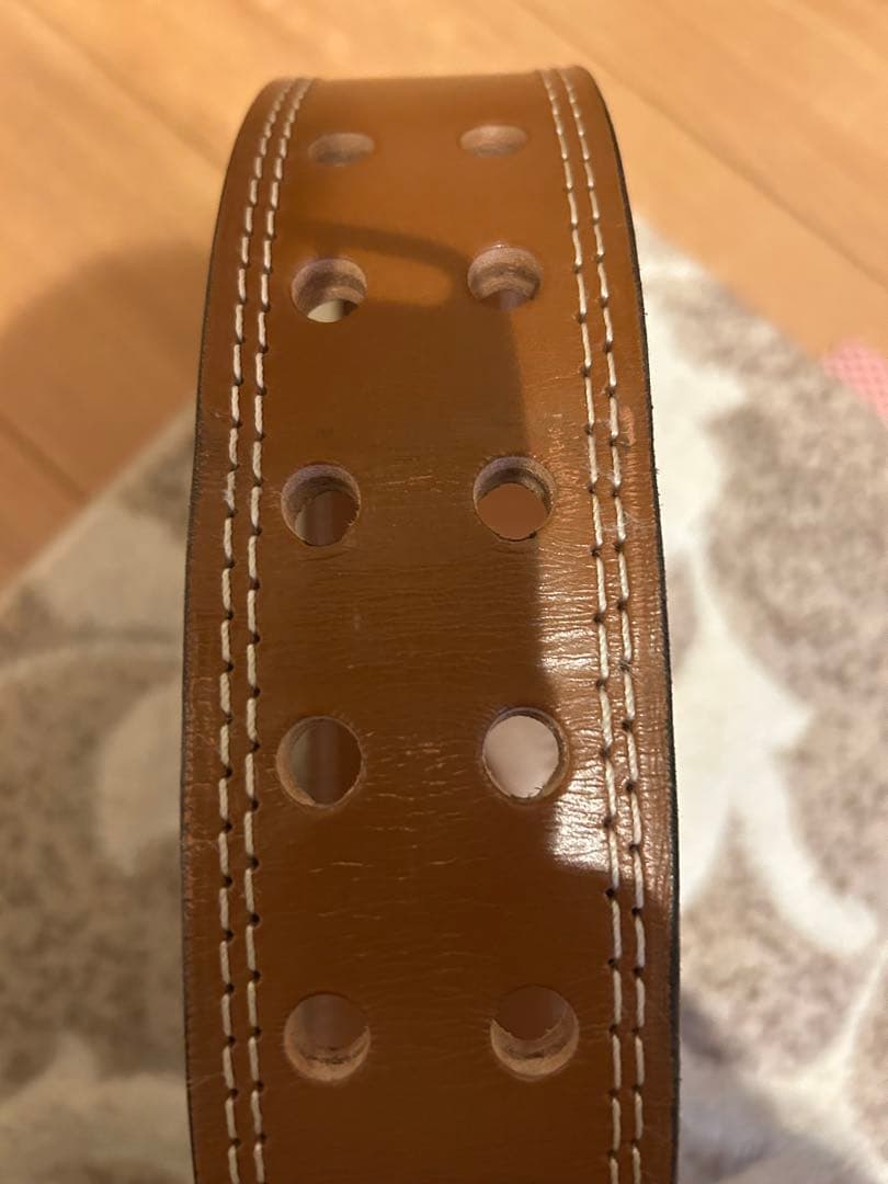 GOLD'S GYM ゴールドジム プロレザーベルトL