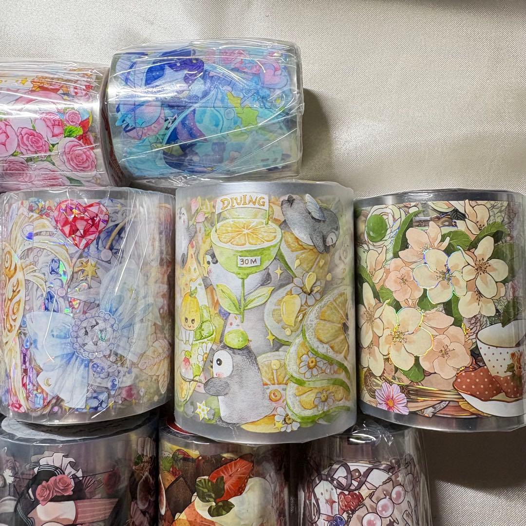 海外マステ　まとめ売り② 12個セット　おまけつき　お買い得