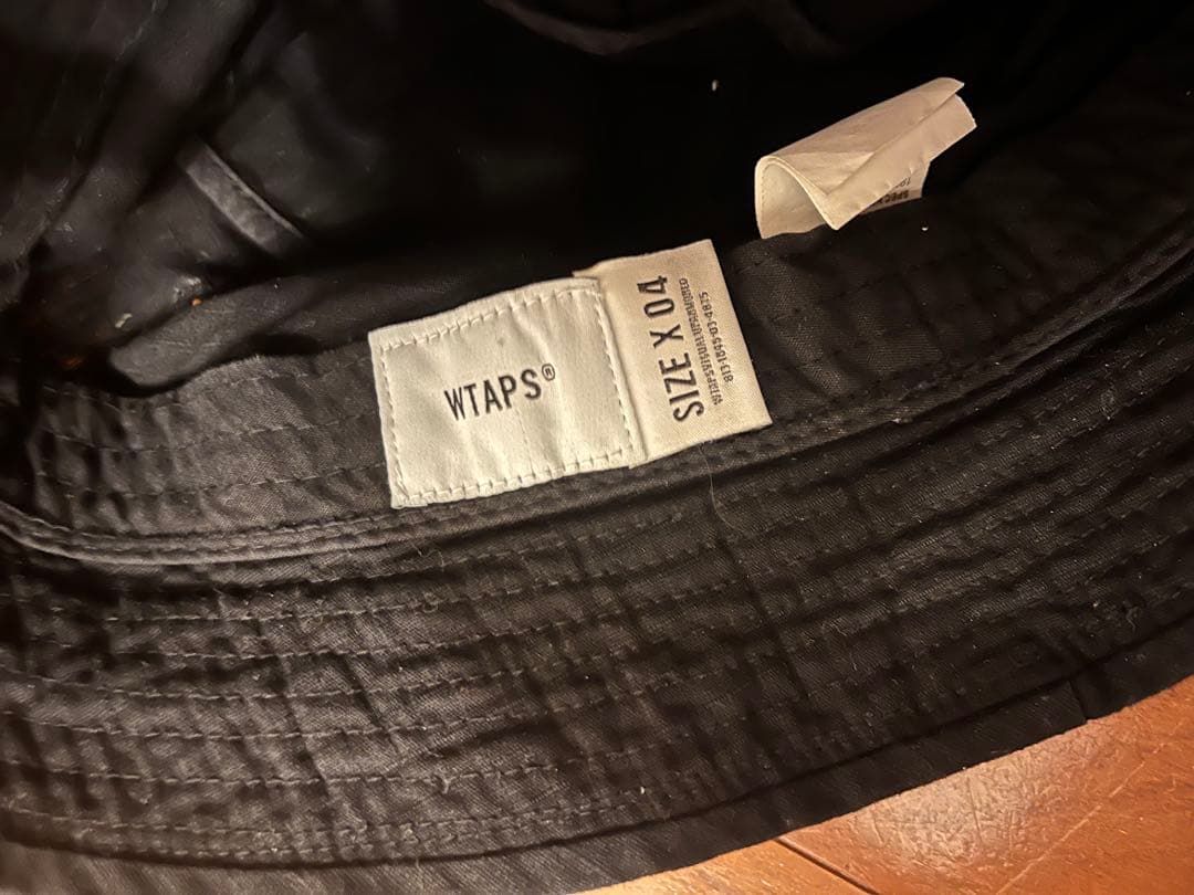 WTAPS ブラック バケットハット XL