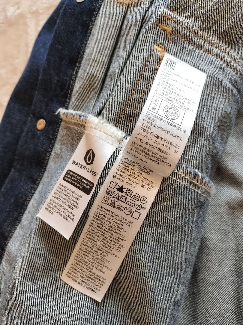 LEVI'S リラックスフィット2023年 デニムジャケット L