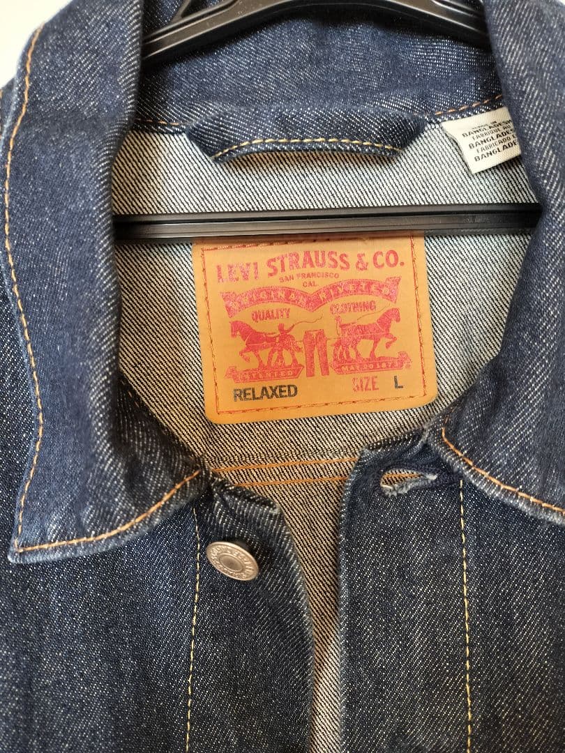 LEVI'S リラックスフィット2023年 デニムジャケット L