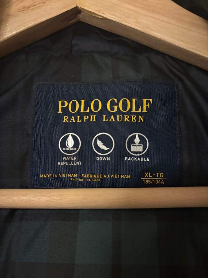 Polo Ralph Lauren ネイビー ダウンベスト　XL