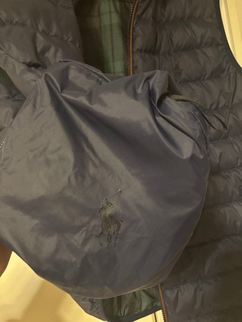 Polo Ralph Lauren ネイビー ダウンベスト　XL