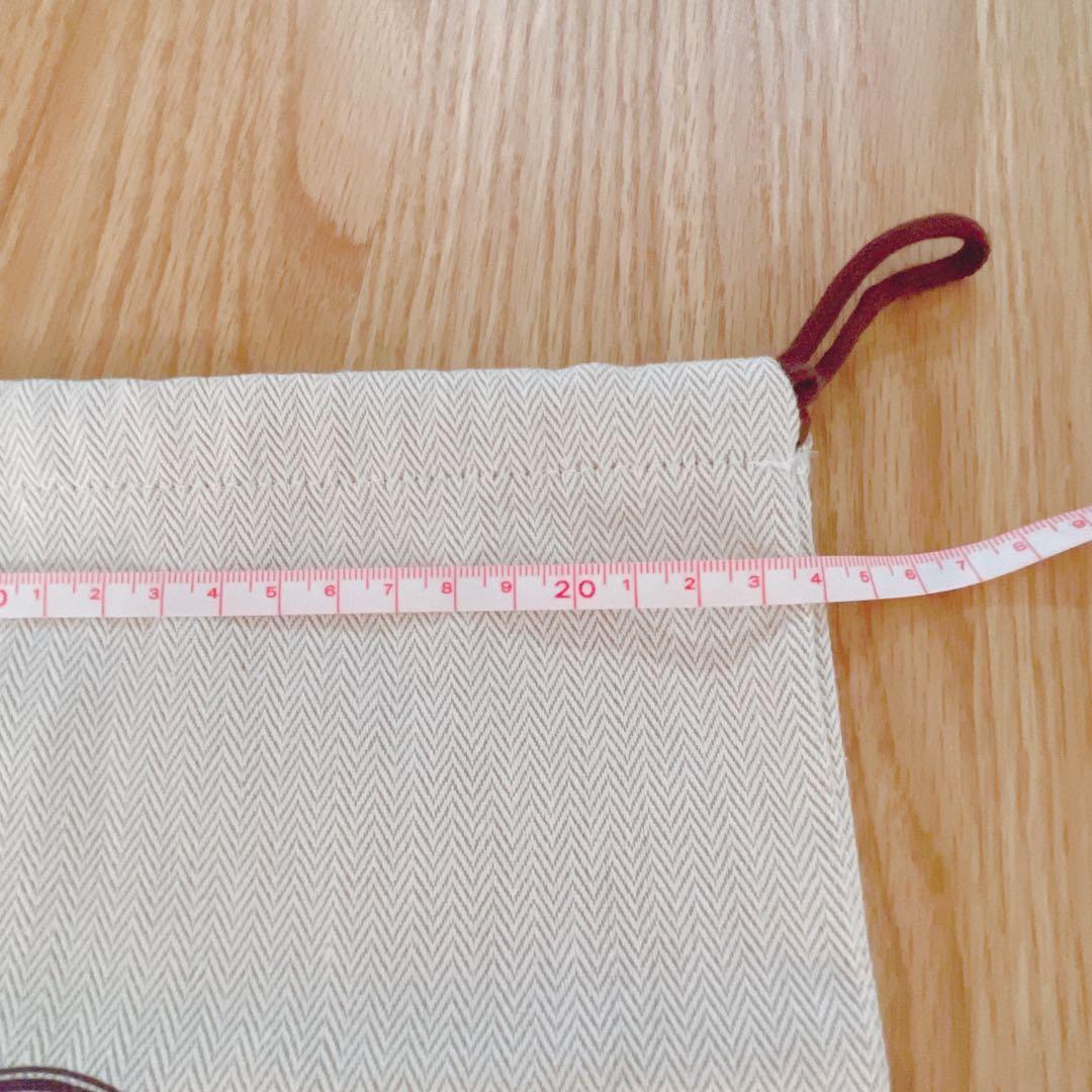 新品　HERMES 保存袋　24×24cm 紙タグ付