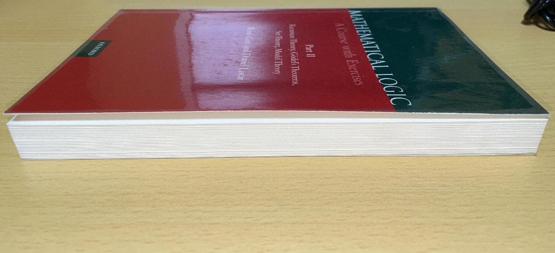 Mathematical Logic Vol.2 Cori&Lascar 洋書