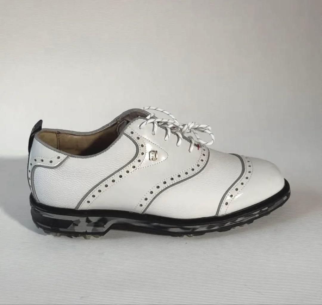 【FootJoy Premiere Series 】ホワイトゴルフシューズ