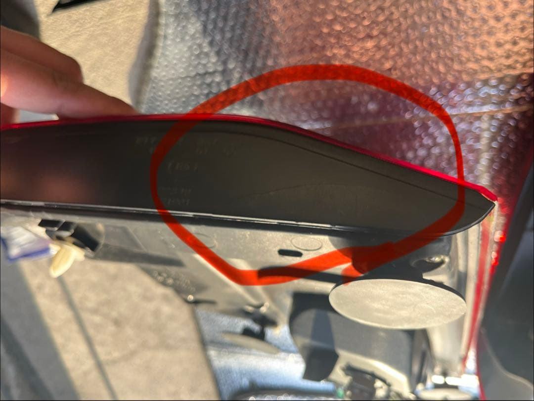 30系前期ヴェルファイア　ヴァレンティレッドテール