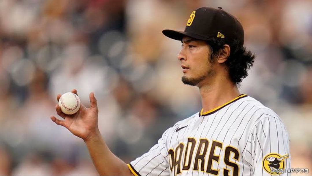 【正規品】ダルビッシュ MLB 公式リミテッドプレイヤージャージ L