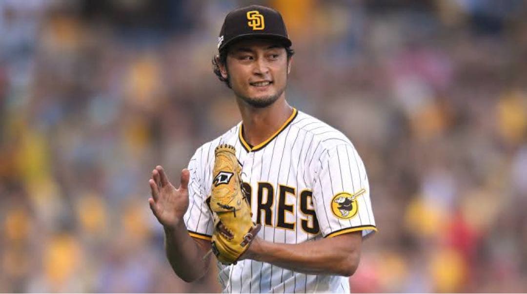 【正規品】ダルビッシュ MLB 公式リミテッドプレイヤージャージ L