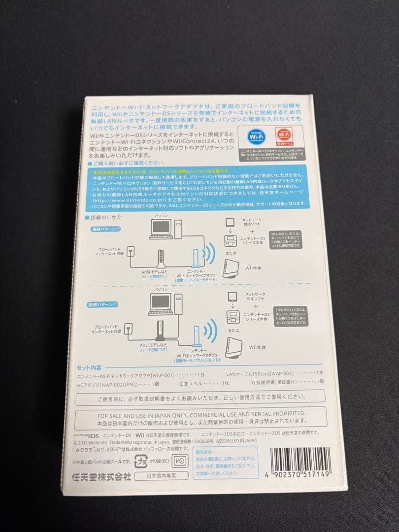 ニンテンドーWi-Fiネットワークアダプタ