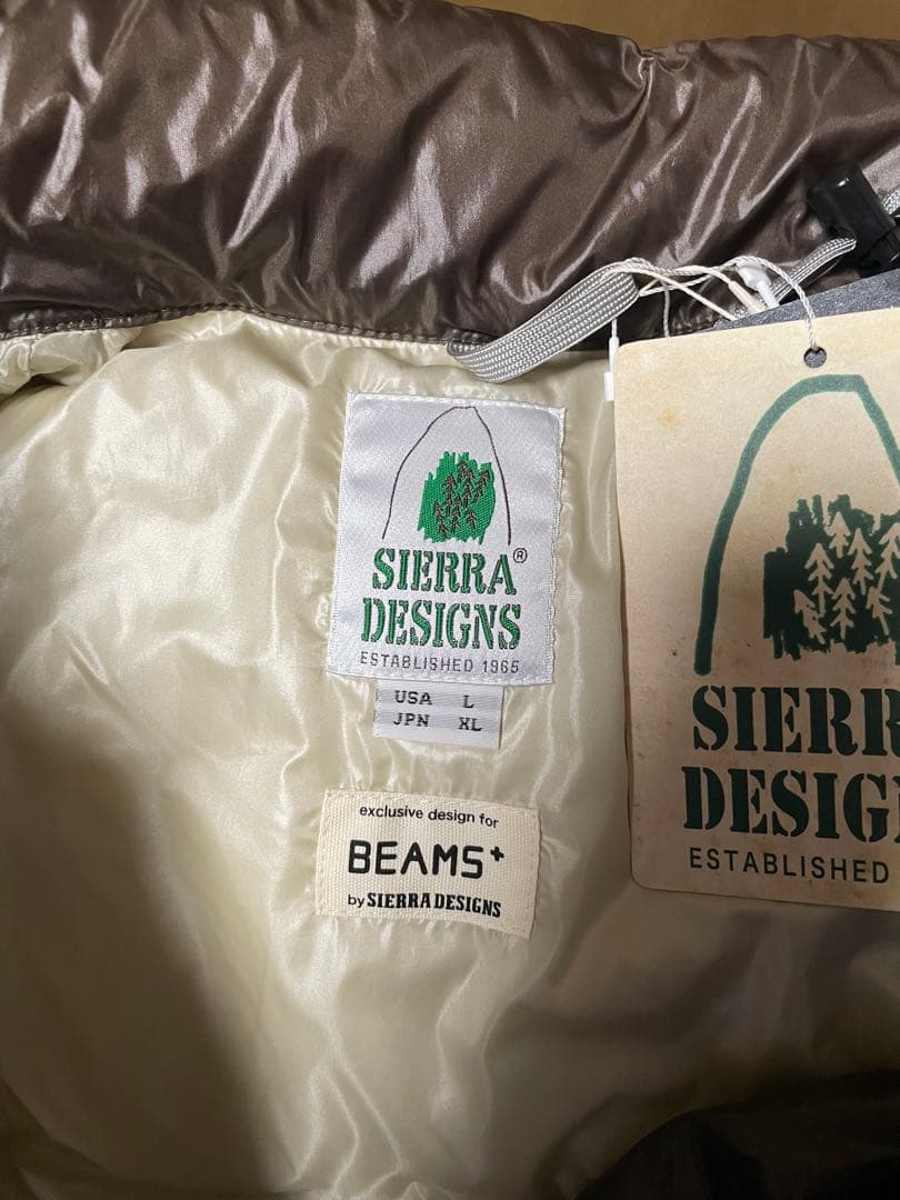 2月28日12時まで　新品未使用　SIERRA DESIGNS DOWNVEST
