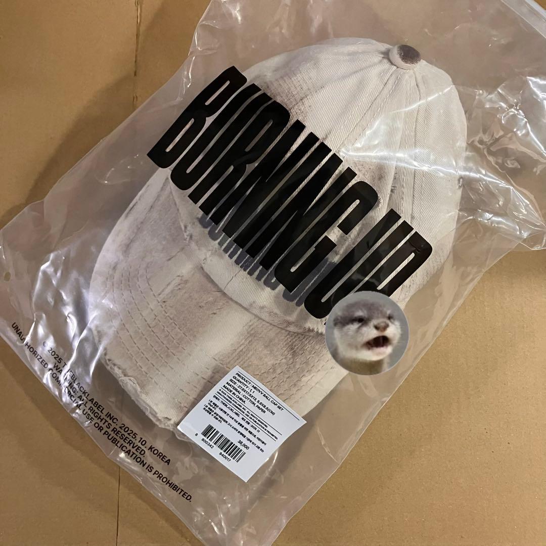 MEOVV BURNING UP OFFICIAL MERCH ボールキャップ