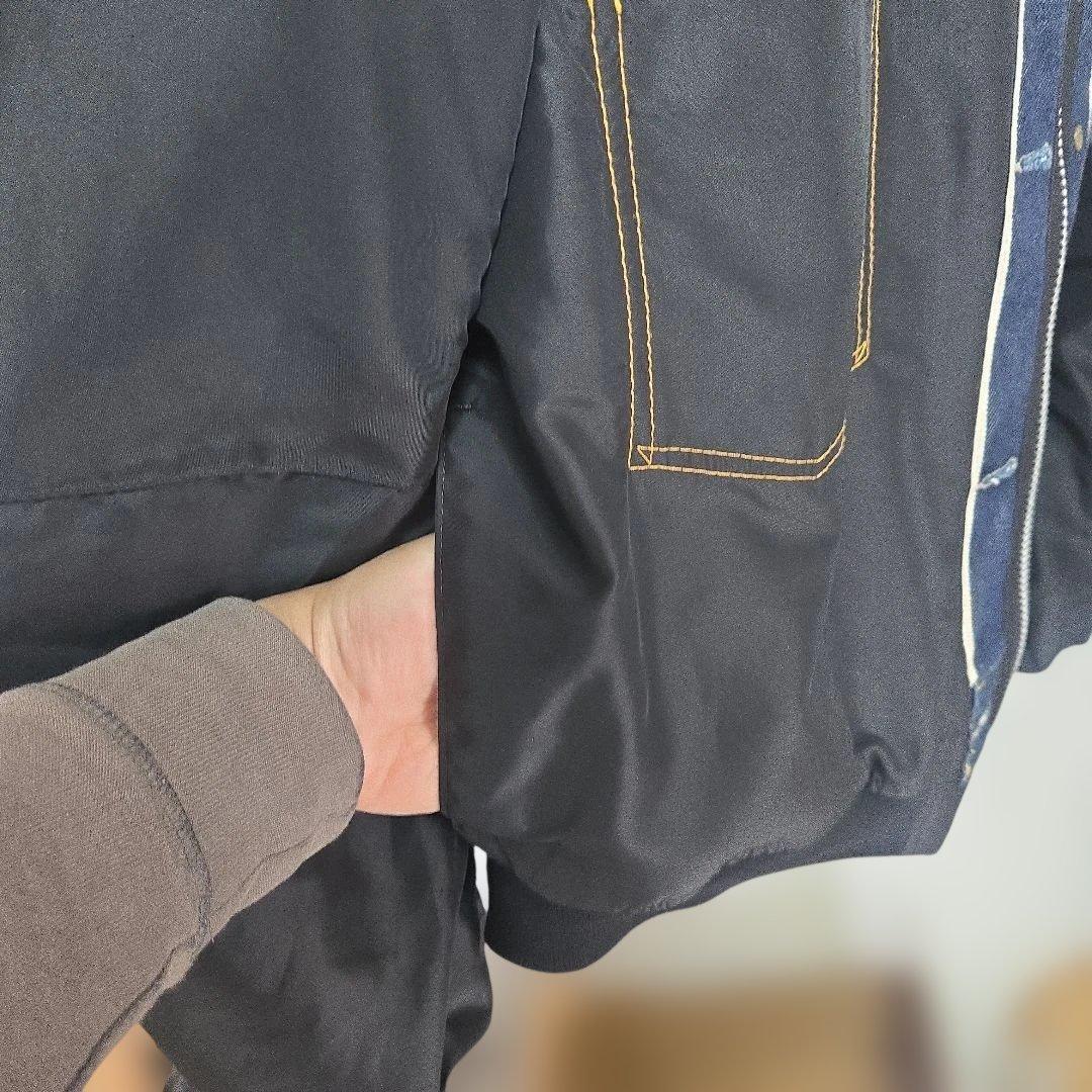 sacai×Levi's デニム・MA-1ドッキングリバーシブルブルゾン 1