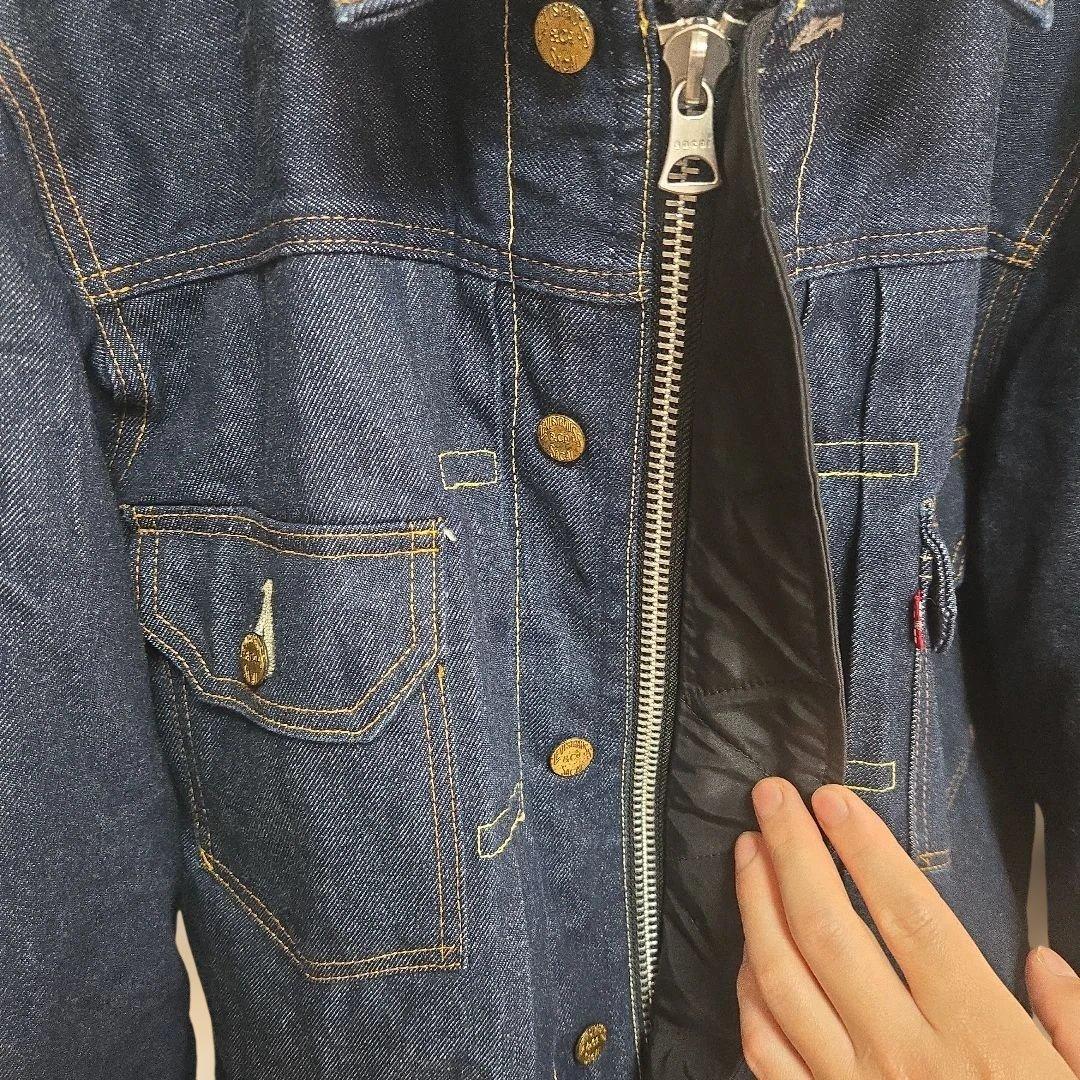 sacai×Levi's デニム・MA-1ドッキングリバーシブルブルゾン 1