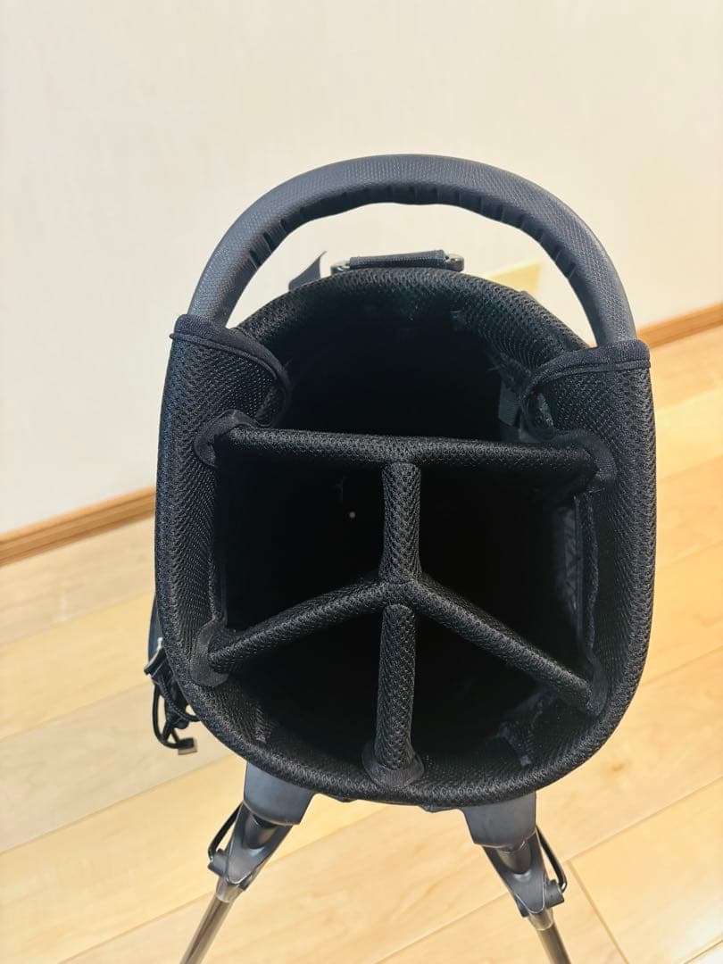 new era タイガーストライプカモネイビー スタンドキャディバッグ