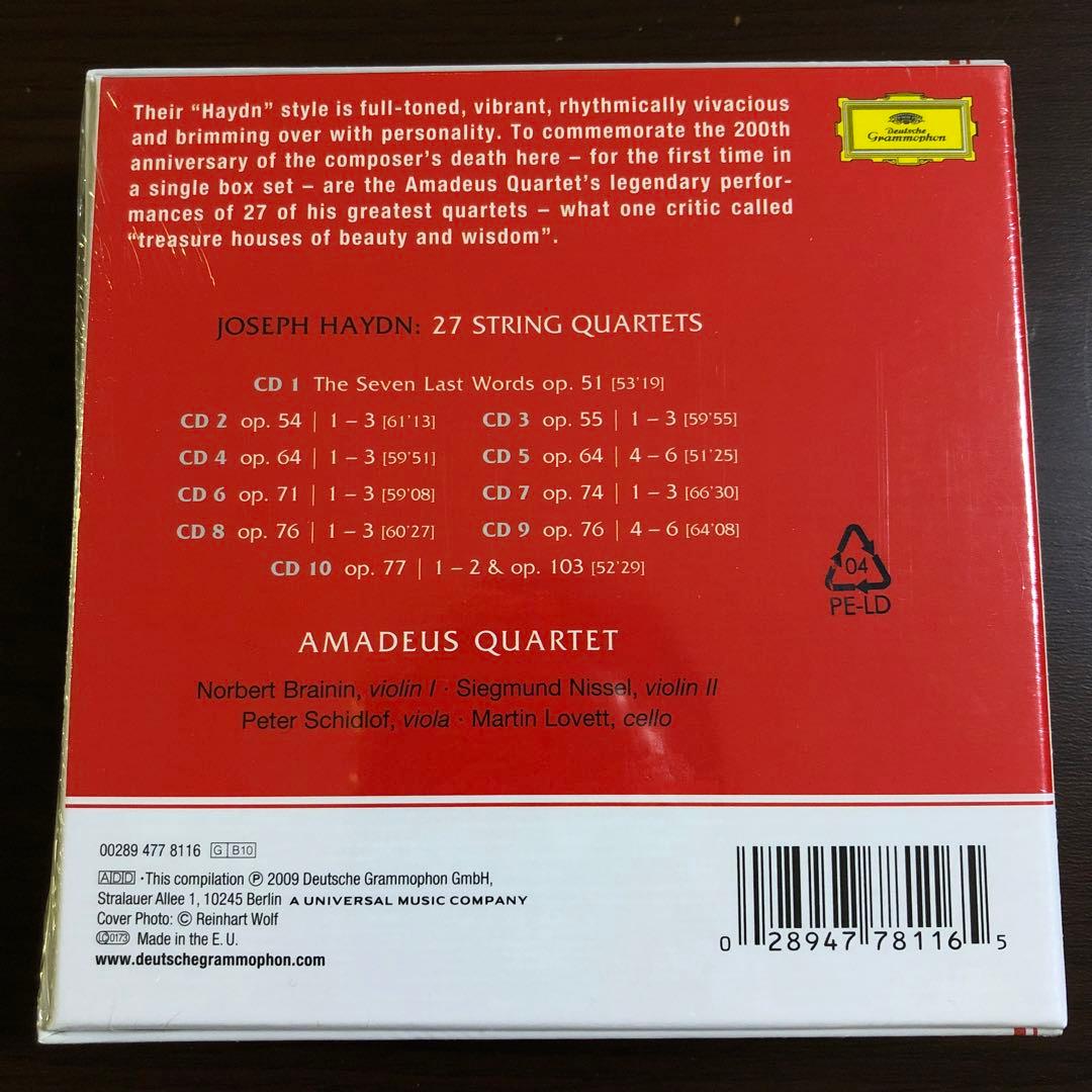 クラシック HAYDN:27 String QuartetsSeven Last Words