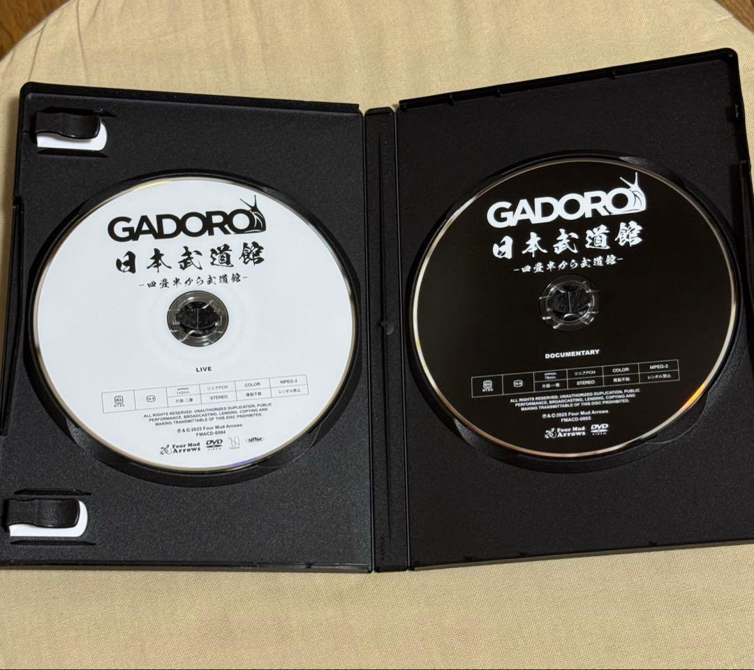 GADORO 日本武道館ライブDVD