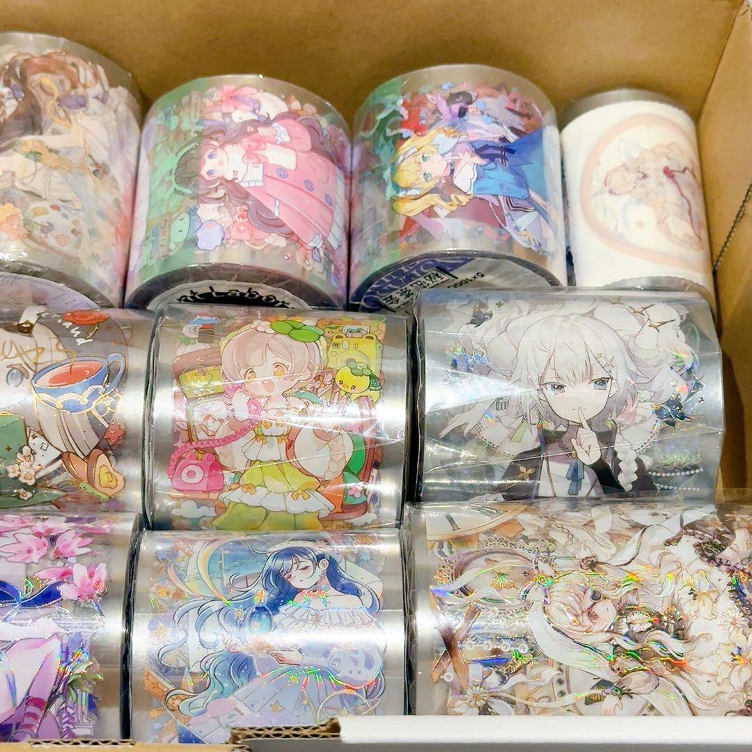 ミ*読様 【かわいい系女の子セット】人物マステ 新品 12巻 まとめ売り