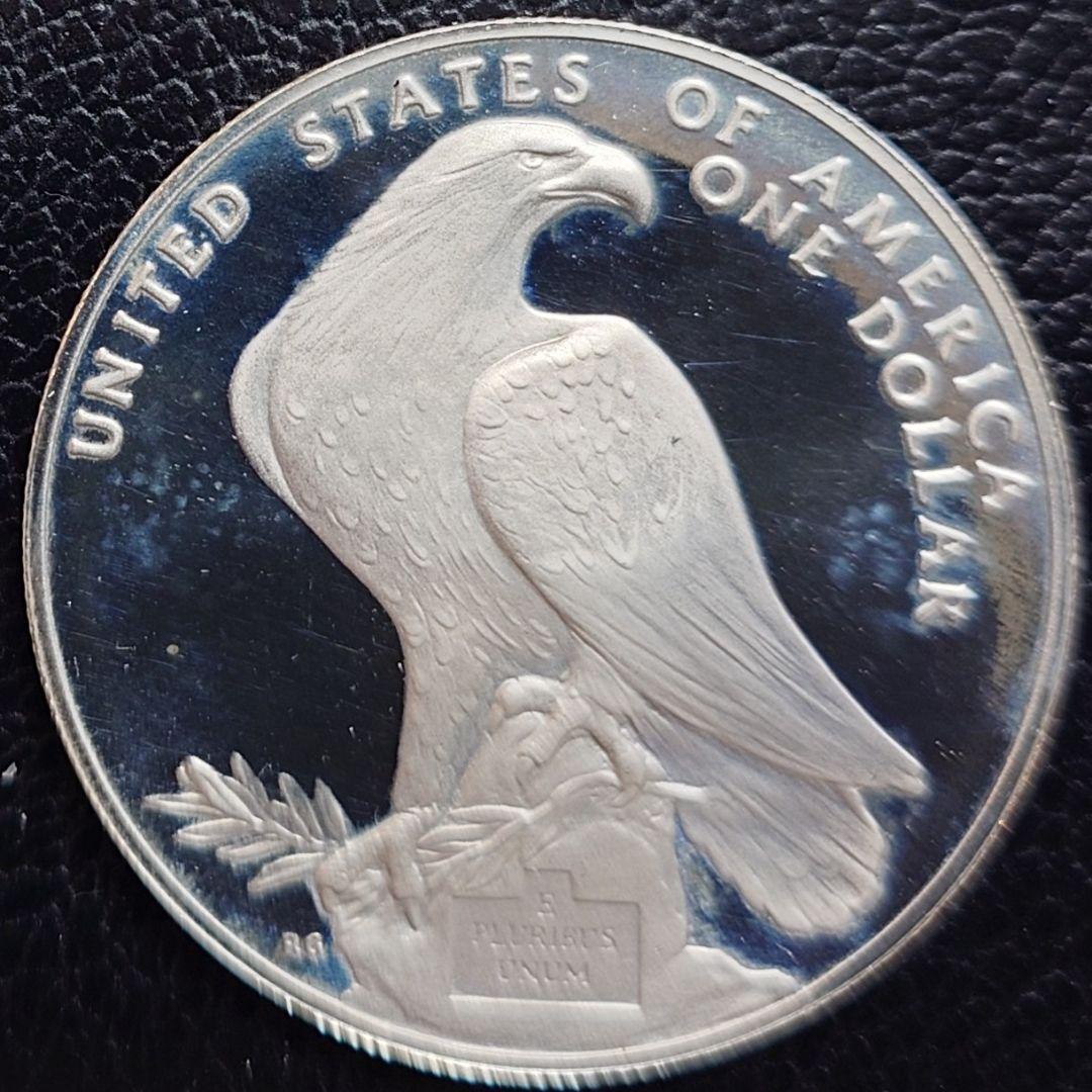 1984年 アメリカ銀貨 ロサンゼルスオリンピック記念銀貨 silver900