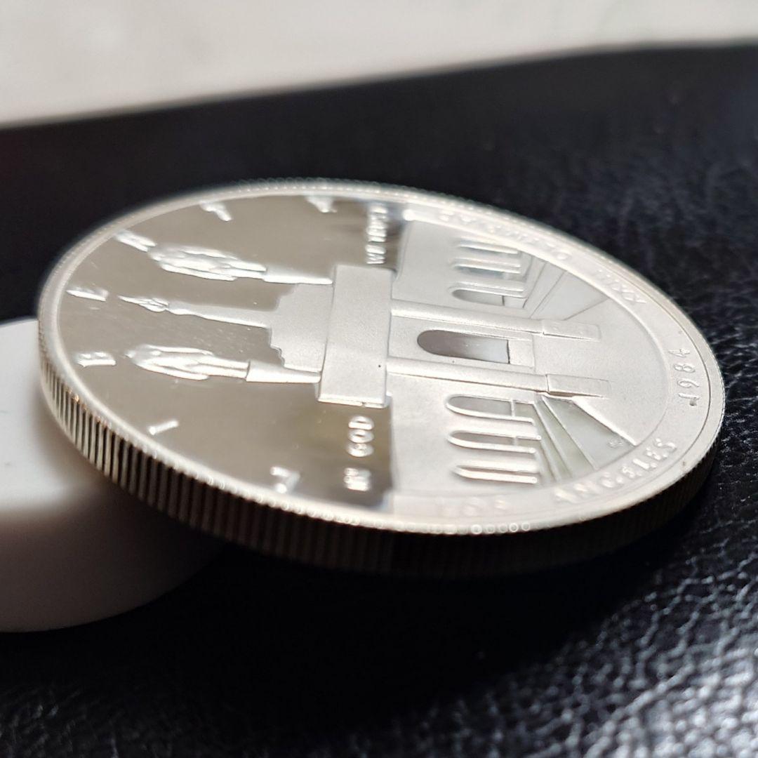1984年 アメリカ銀貨 ロサンゼルスオリンピック記念銀貨 silver900