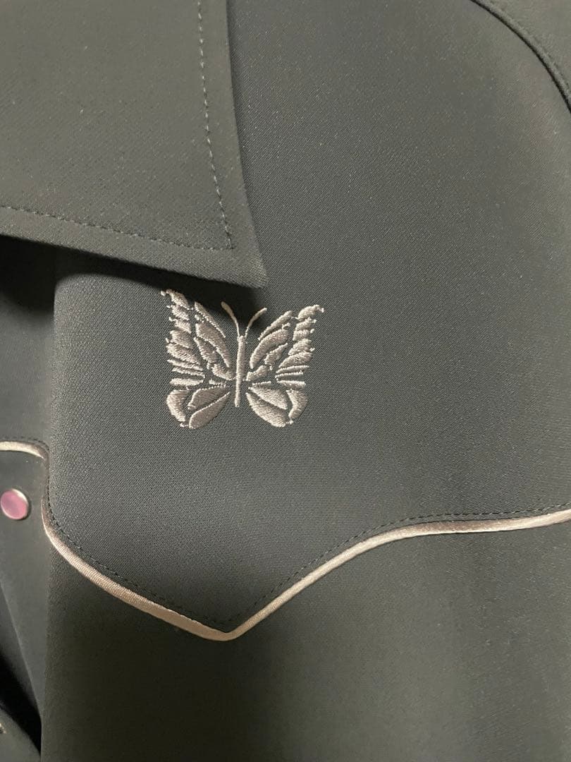 Needles カウボーイジャケット M 蝶の刺繍付き