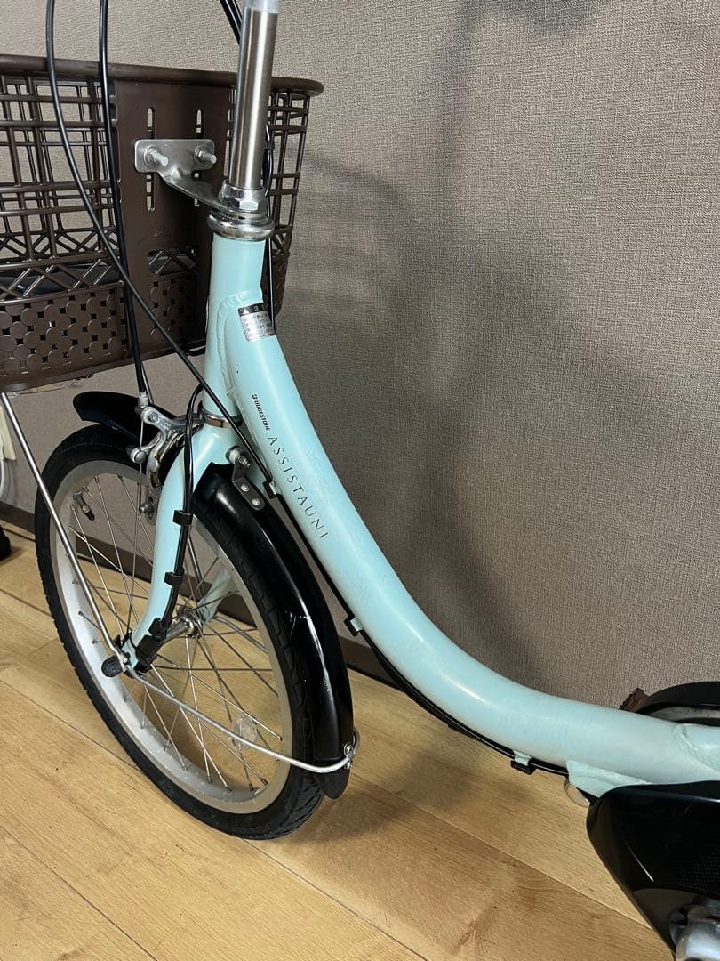 美品 ブリヂストン電動自転車、バッテリー8.7Ah