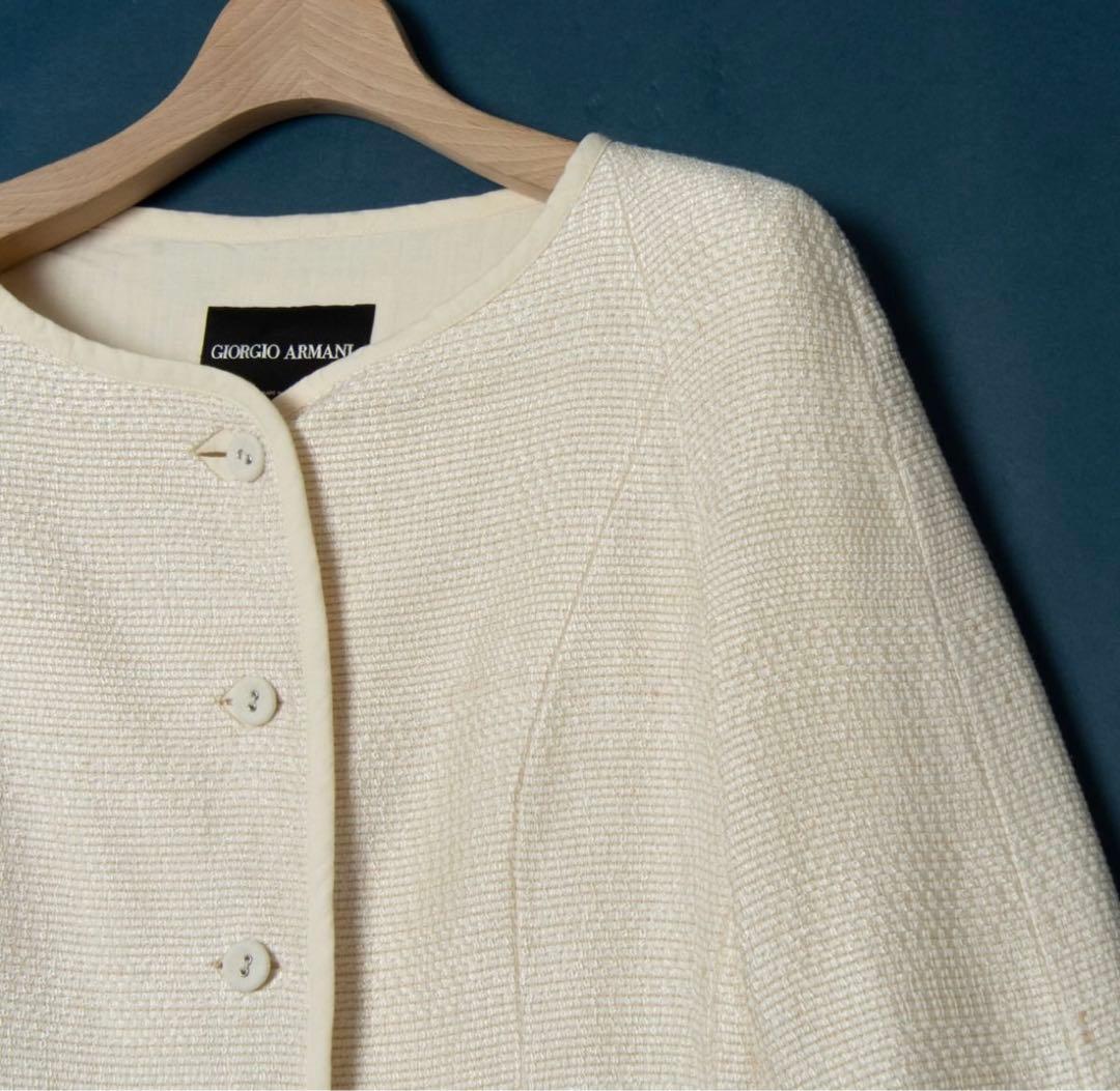 50万円程●GIORGIO ARMANI ジョルジオアルマーニ ジャケット 40