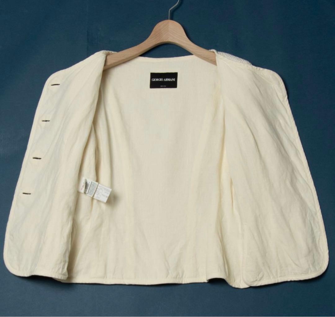 50万円程●GIORGIO ARMANI ジョルジオアルマーニ ジャケット 40