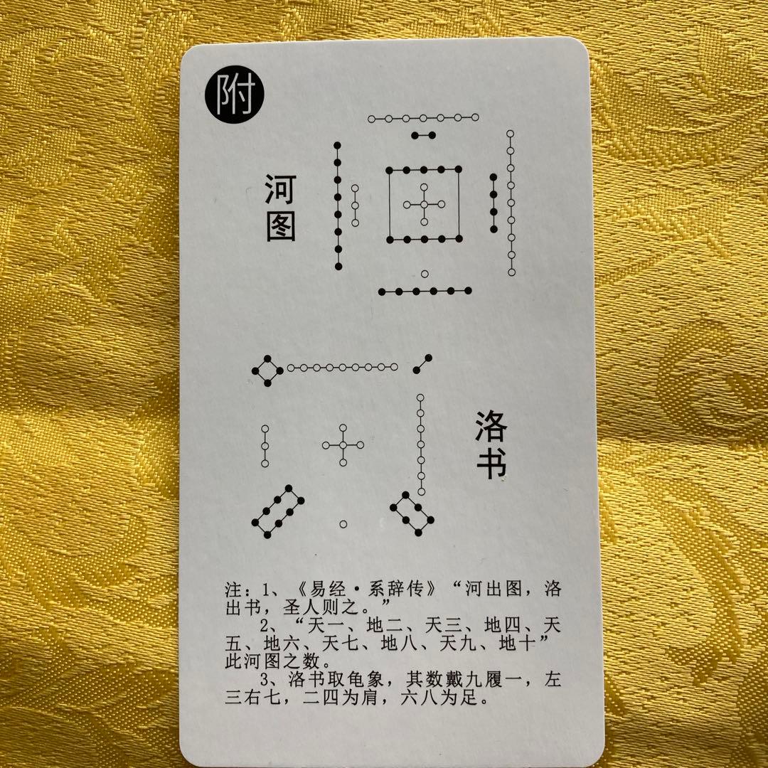「語呂合わせで学ぶ　易占　易経入門（大判)」六十四卦カード(80枚版) タロット