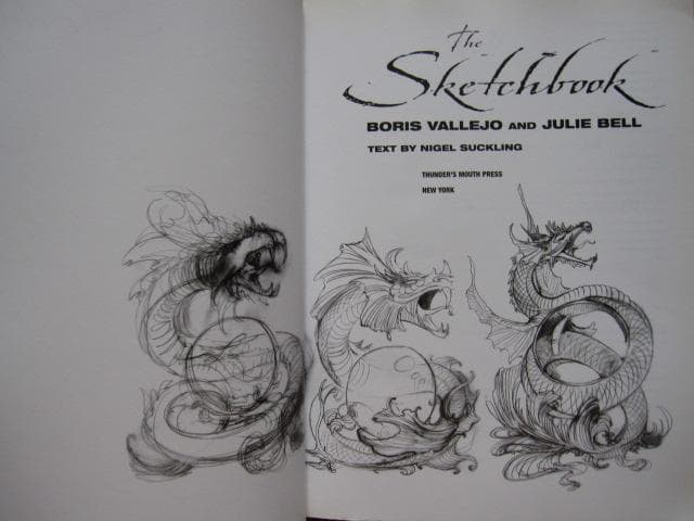Sketchbook　Boris Vallejo Julie Bell