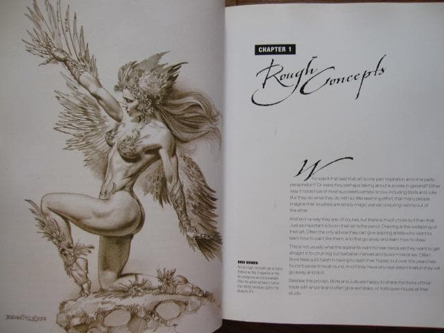 Sketchbook　Boris Vallejo Julie Bell