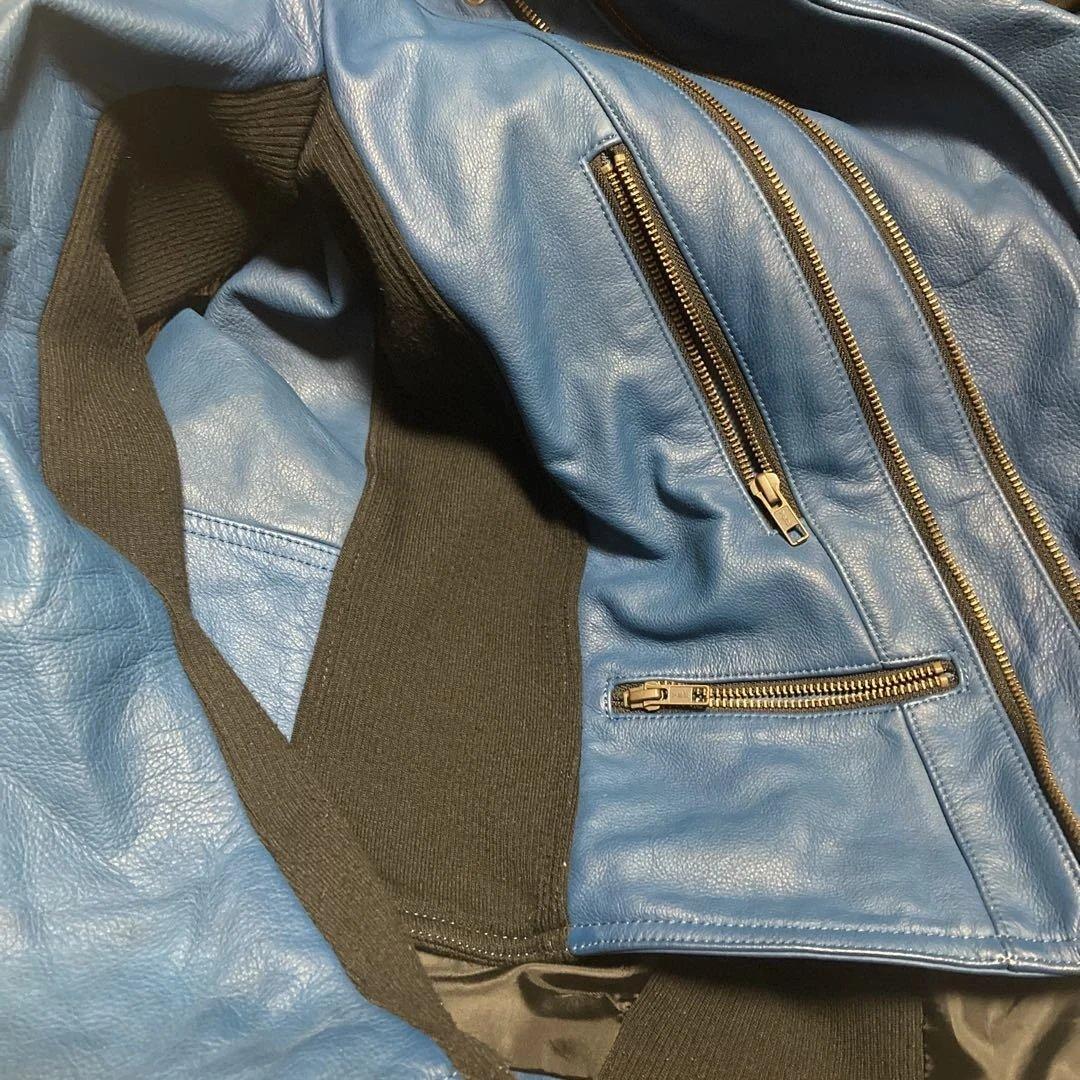 ⭐*7様 glamb超〜イケてる‼️本革Wライダーs JKT ¥28999→現