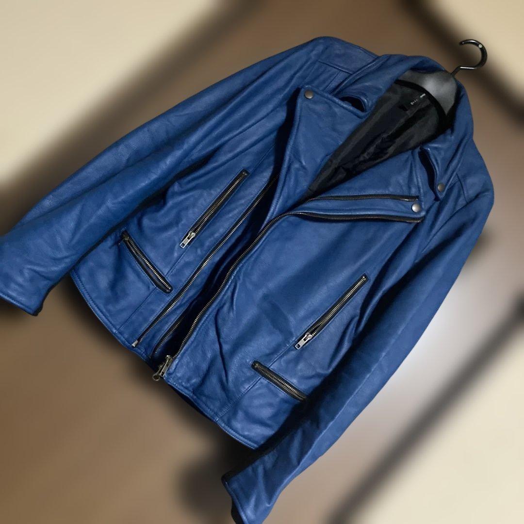 ⭐*7様 glamb超〜イケてる‼️本革Wライダーs JKT ¥28999→現