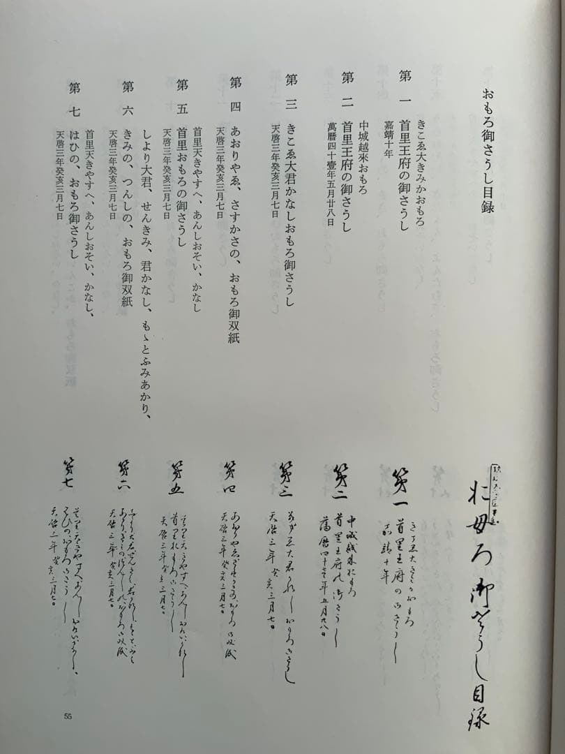 『校本おもろさうし』&『辞典総索引』2冊揃　琉球の万葉集　琉球方言　日本祖語研究