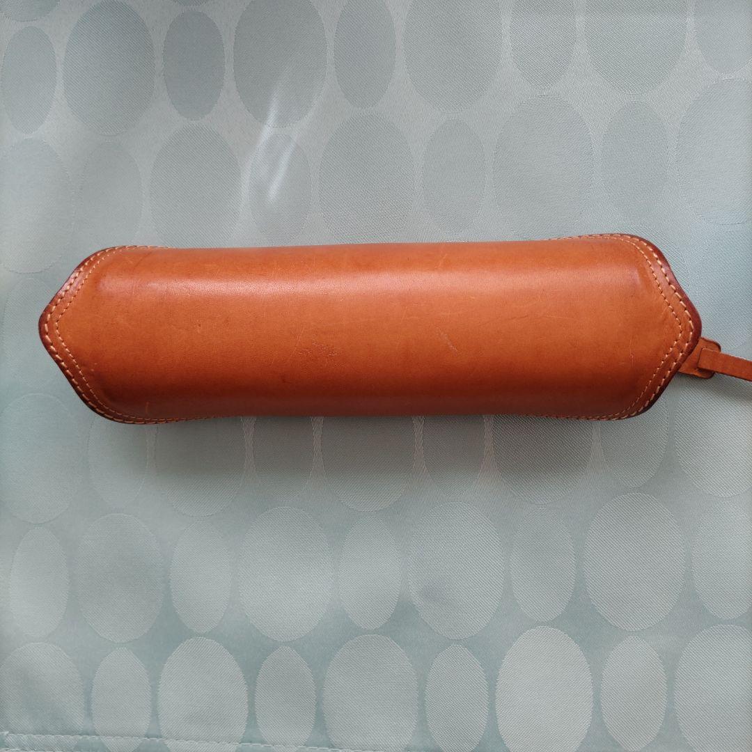 CORBO. 本革 ジッパー付きペンケース